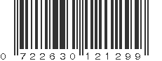 UPC 722630121299