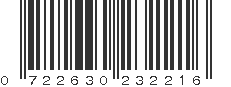UPC 722630232216