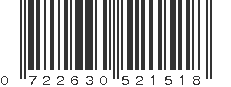 UPC 722630521518