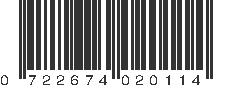 UPC 722674020114