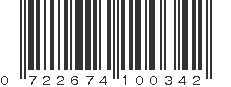 UPC 722674100342