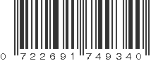 UPC 722691749340
