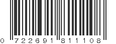 UPC 722691811108