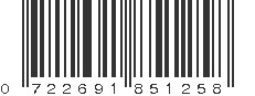 UPC 722691851258