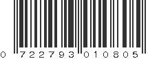 UPC 722793010805