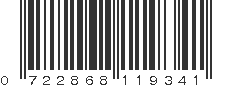 UPC 722868119341