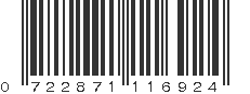 UPC 722871116924