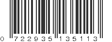 UPC 722935135113