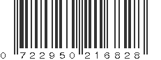 UPC 722950216828