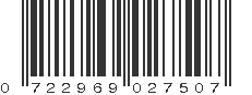 UPC 722969027507