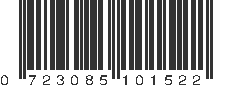 UPC 723085101522