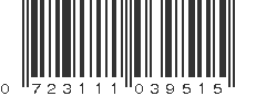 UPC 723111039515