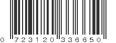 UPC 723120336650