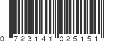 UPC 723141025151