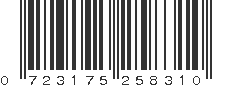 UPC 723175258310