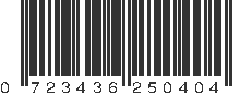 UPC 723436250404