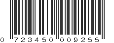 UPC 723450009255