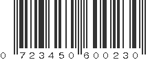 UPC 723450600230