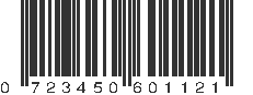UPC 723450601121