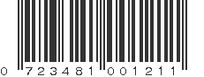 UPC 723481001211