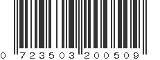 UPC 723503200509