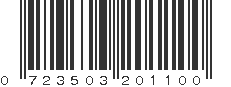 UPC 723503201100