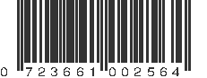 UPC 723661002564