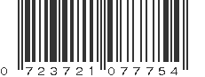 UPC 723721077754