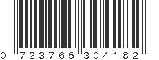 UPC 723765304182