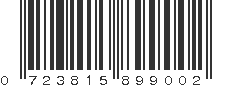 UPC 723815899002