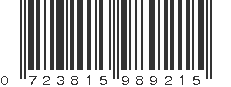 UPC 723815989215