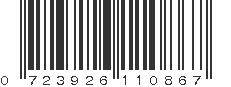 UPC 723926110867