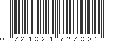 UPC 724024727001