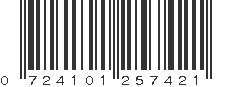 UPC 724101257421