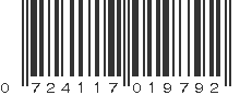 UPC 724117019792