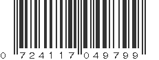 UPC 724117049799