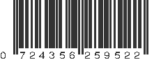 UPC 724356259522