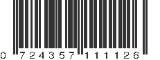 UPC 724357111126