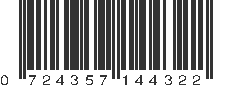 UPC 724357144322