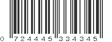 UPC 724445334345