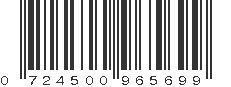 UPC 724500965699