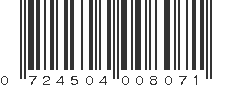 UPC 724504008071