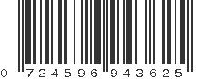 UPC 724596943625