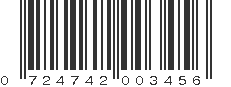 UPC 724742003456