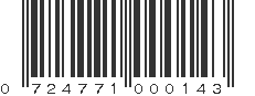 UPC 724771000143