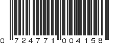 UPC 724771004158