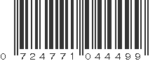 UPC 724771044499