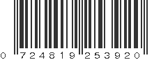 UPC 724819253920