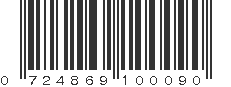 UPC 724869100090