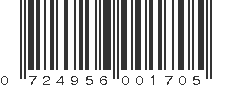 UPC 724956001705